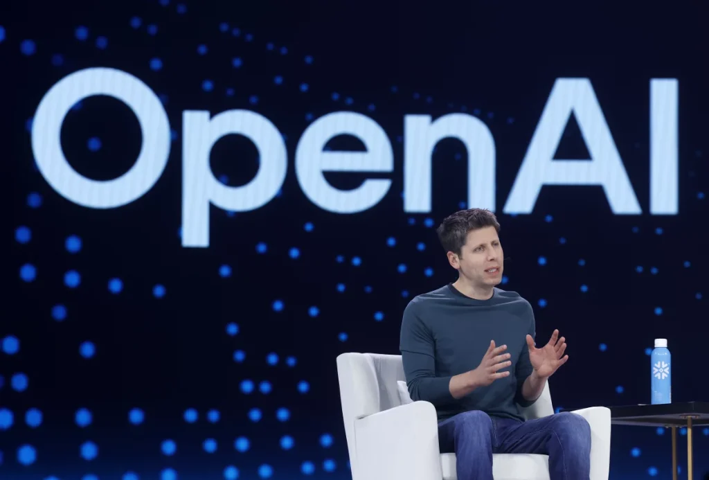 Open AI首席执行官萨姆·奥尔特曼本周在旧金山会议上发言 Open AI首席执行官萨姆·奥尔特曼本周在旧金山会议上发言